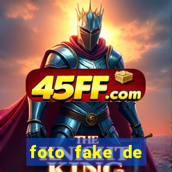 foto fake de menina cacheada